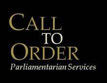 call to order meaning
